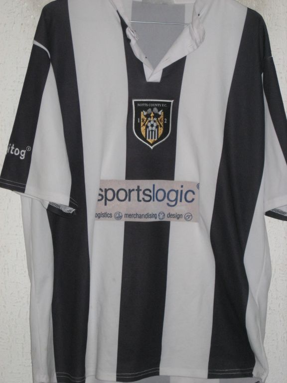 maillot équipe de notts county domicile 2000-2001 pas cher