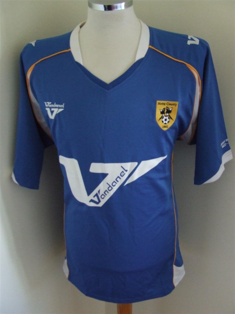 maillot équipe de notts county exterieur 2007-2008 pas cher