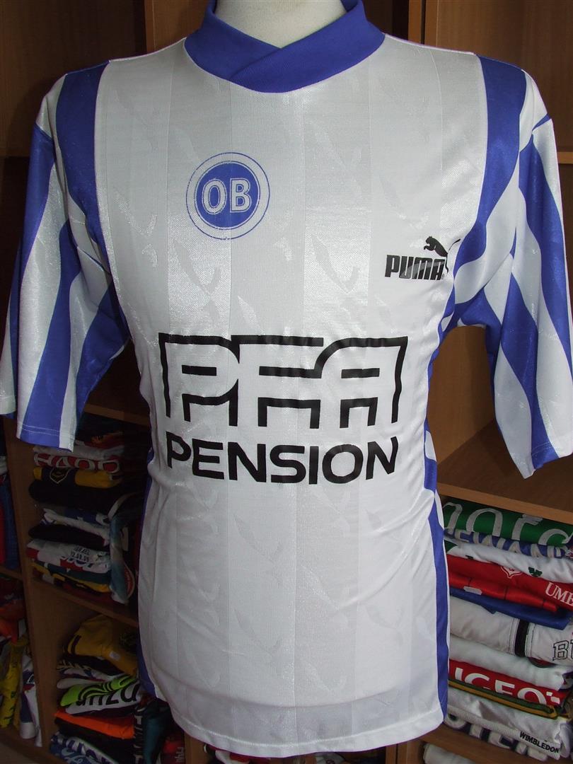 maillot équipe de odense boldklub domicile 1994-1995 pas cher