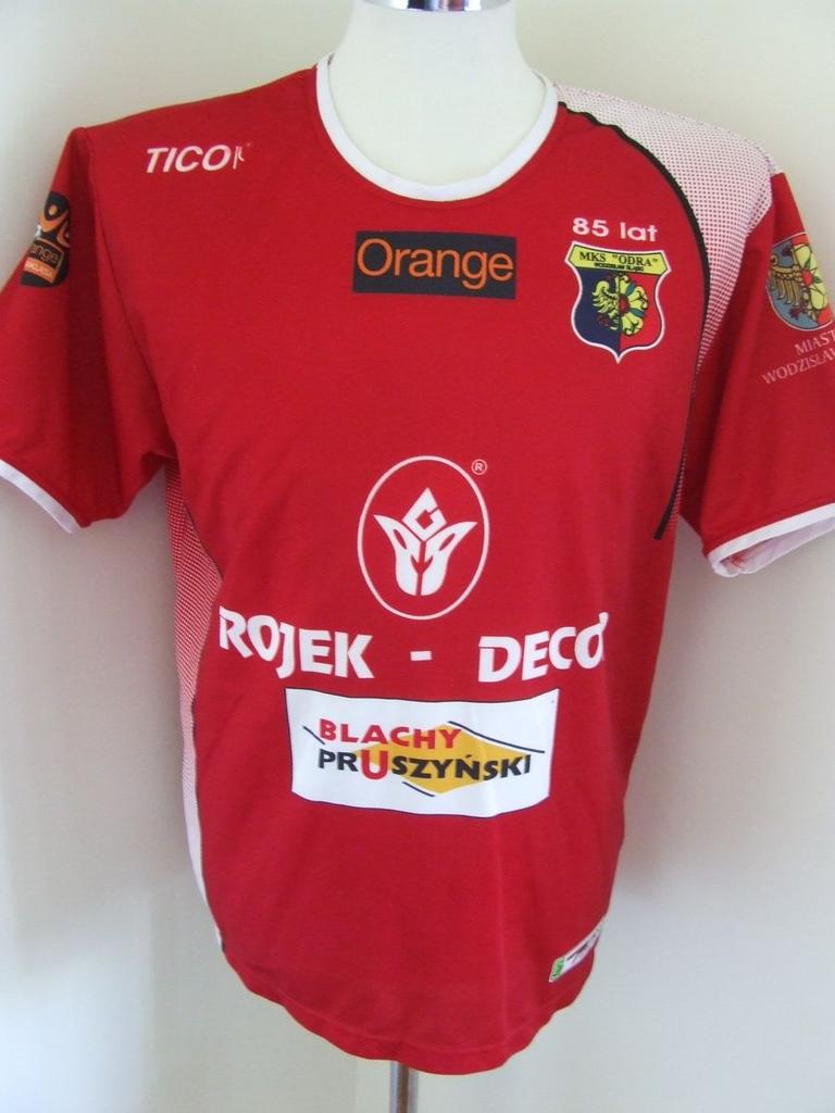 maillot équipe de odra wodzisław domicile 2007-2008 pas cher