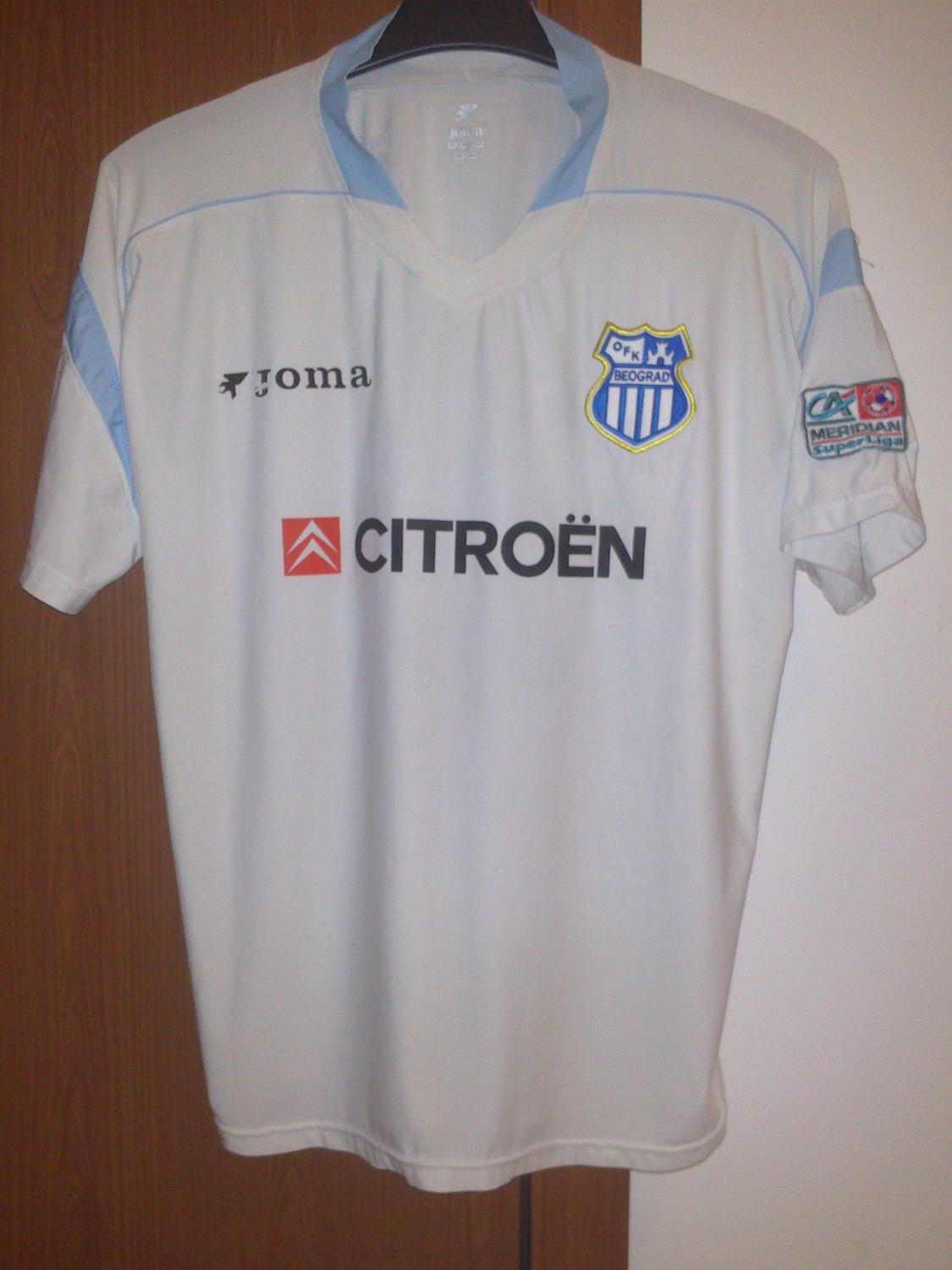 maillot équipe de ofk belgrade exterieur 2006-2007 pas cher