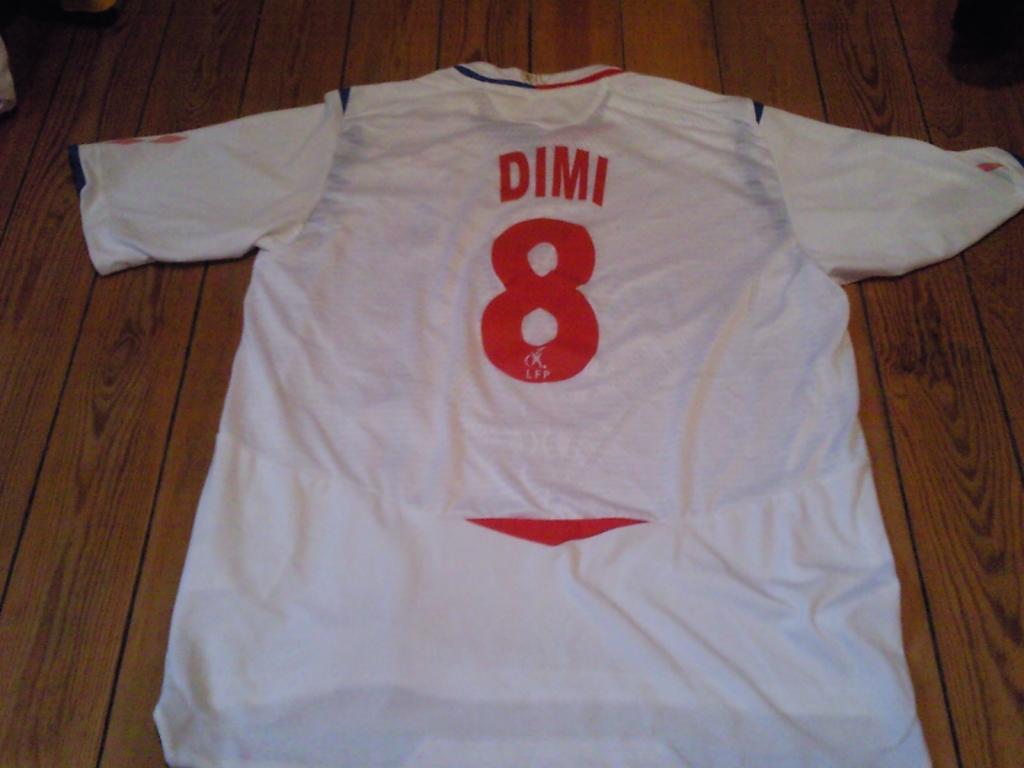 maillot équipe de ol domicile 2008-2009 rétro