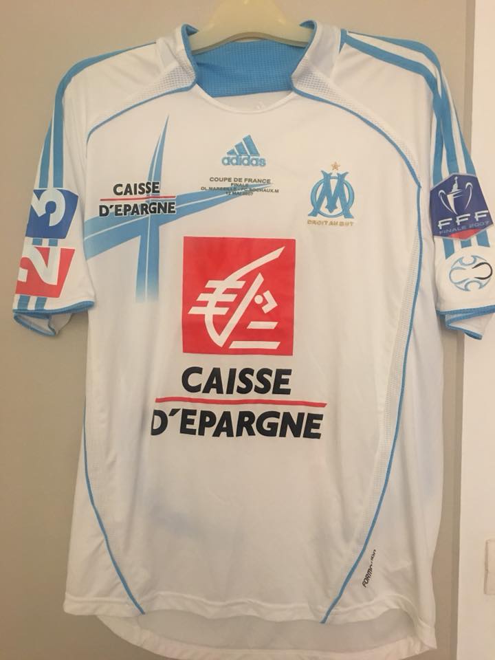 maillot équipe de om réplique 2006-2007 rétro