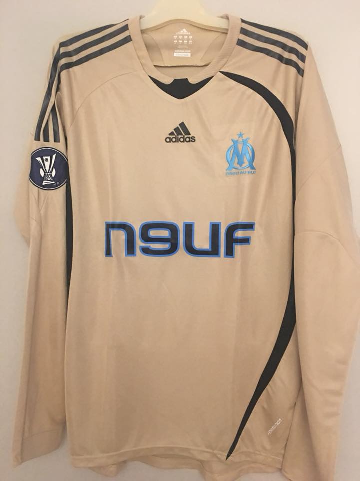 maillot équipe de om third 2008-2009 rétro