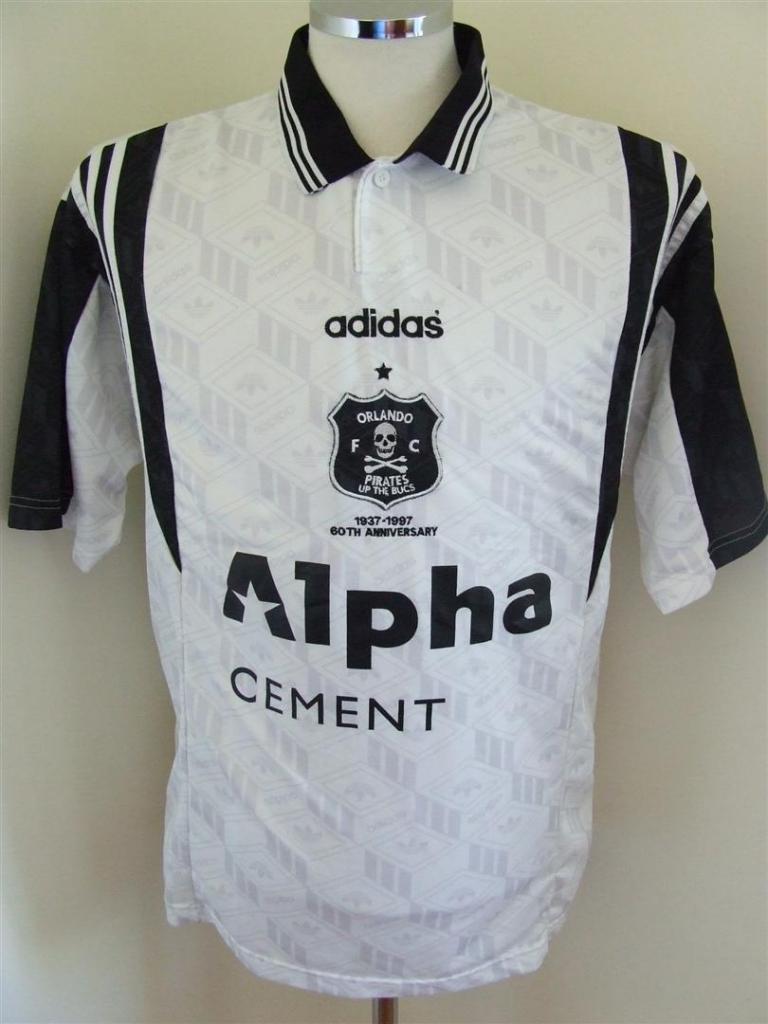 maillot équipe de orlando pirates particulier 1997 pas cher