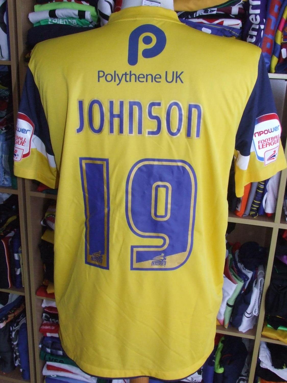 maillot équipe de oxford united fc domicile 2011-2012 rétro