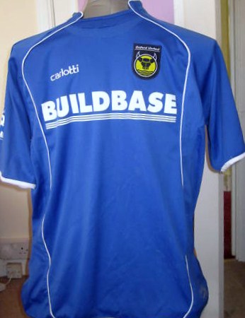 maillot équipe de oxford united fc exterieur 2008-2009 rétro