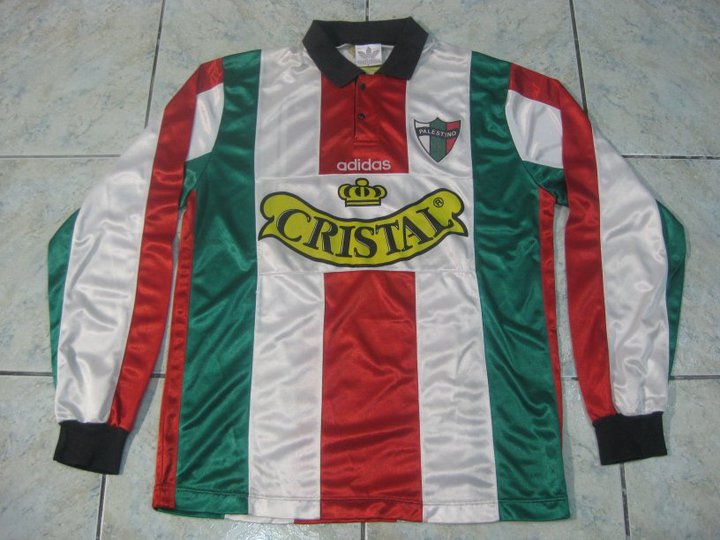 maillot équipe de palestino domicile 1994-1995 pas cher