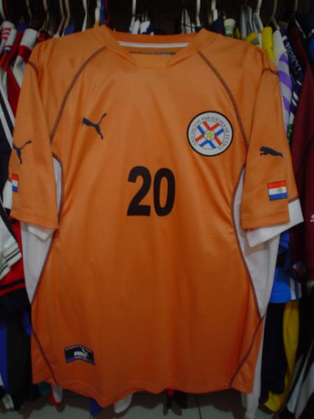 maillot équipe de paraguay exterieur 2002-2003 pas cher