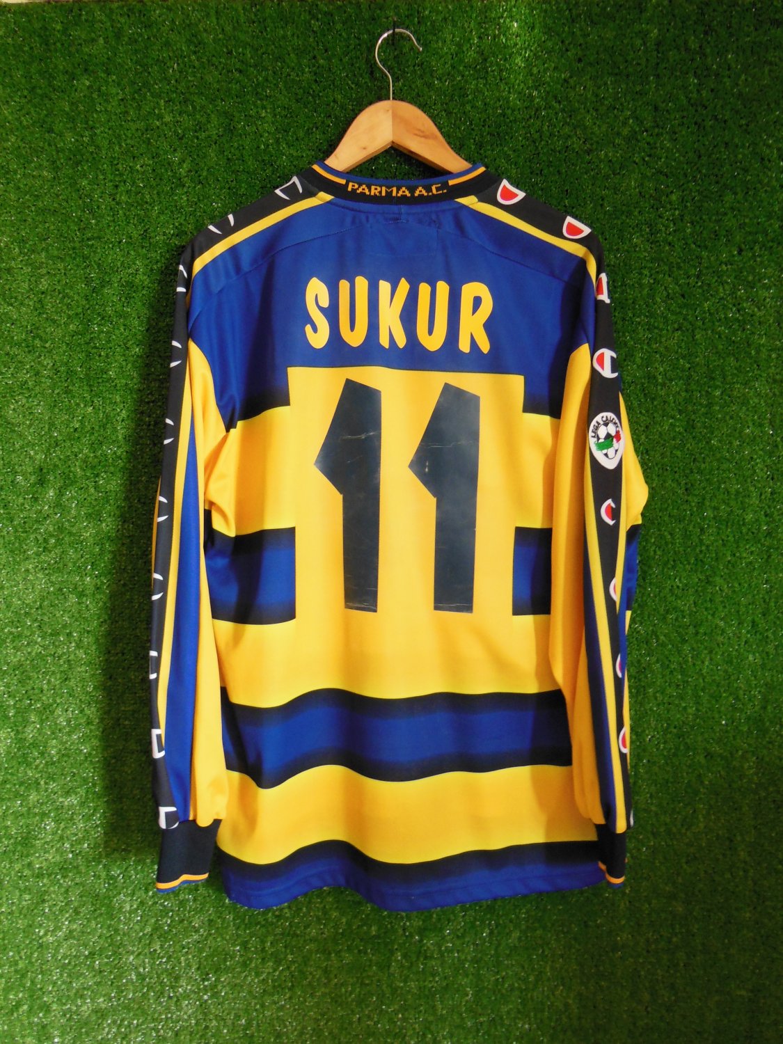 maillot équipe de parma domicile 1999-2002 rétro maillot équipe de parma domicile 1999-2002 rétro