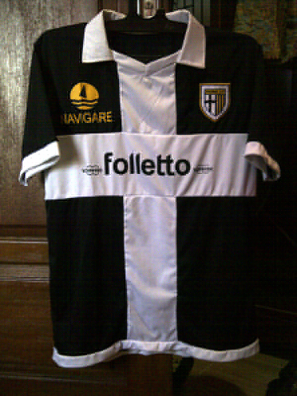 maillot équipe de parma exterieur 2012-2013 rétro