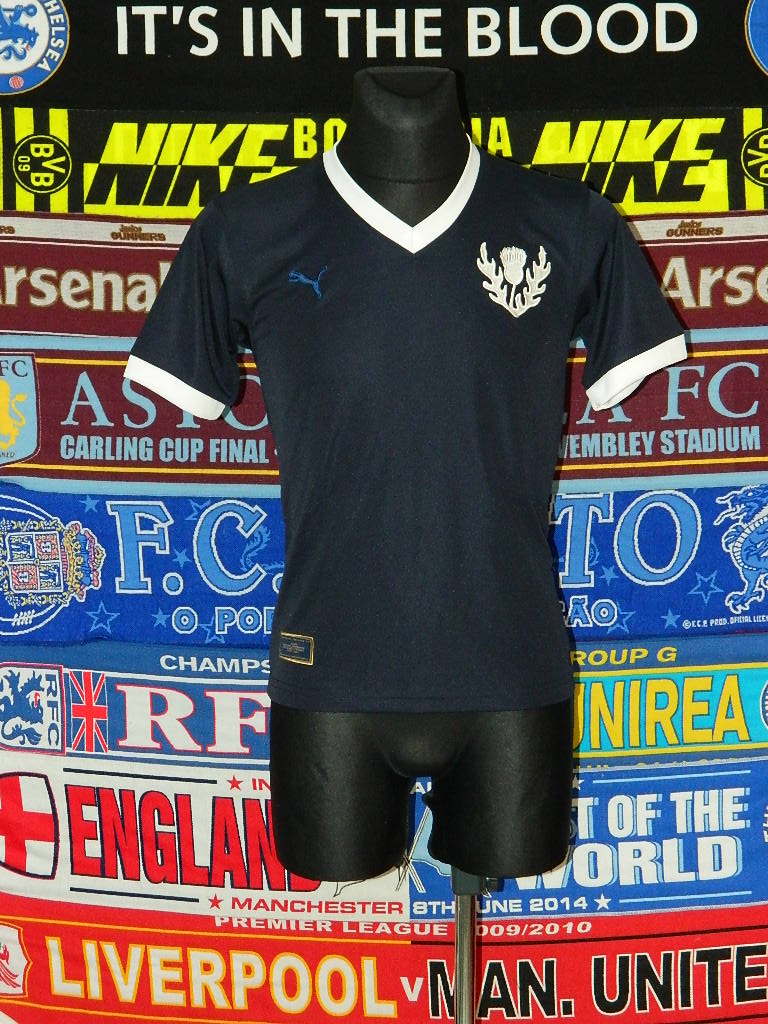 maillot équipe de partick thistle fc particulier 2009 rétro