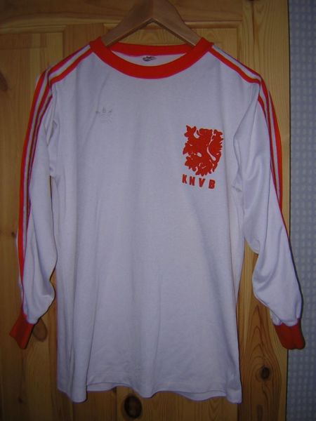 maillot équipe de pays-bas exterieur 1978 rétro