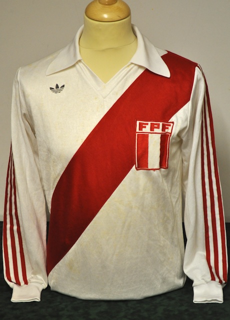 maillot équipe de pérou domicile 1977-1980 rétro