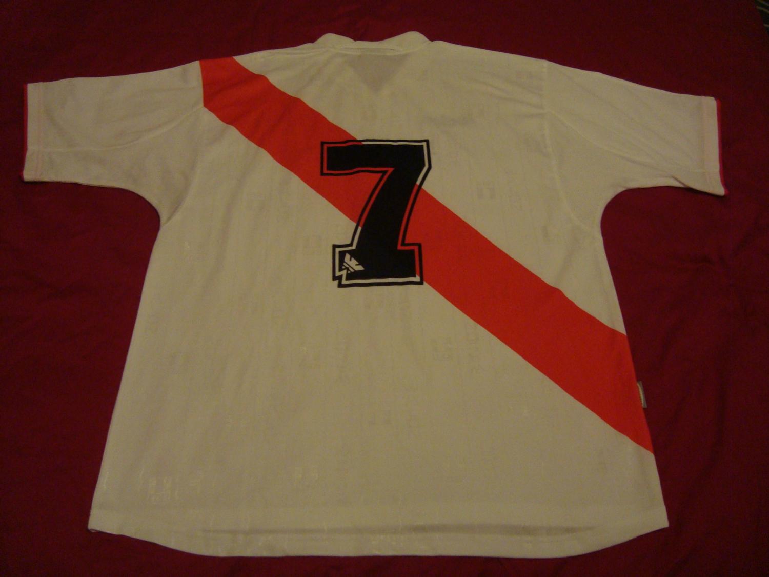 maillot équipe de pérou domicile 2004-2006 rétro maillot équipe de pérou domicile 2004-2006 rétro