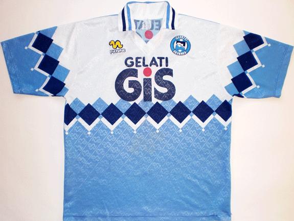 maillot équipe de pescara calcio domicile 1992-1993 rétro