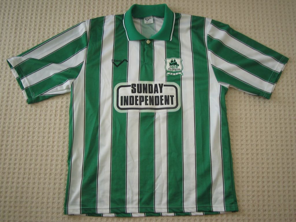 maillot équipe de plymouth argyle fc domicile 1990-1992 pas cher