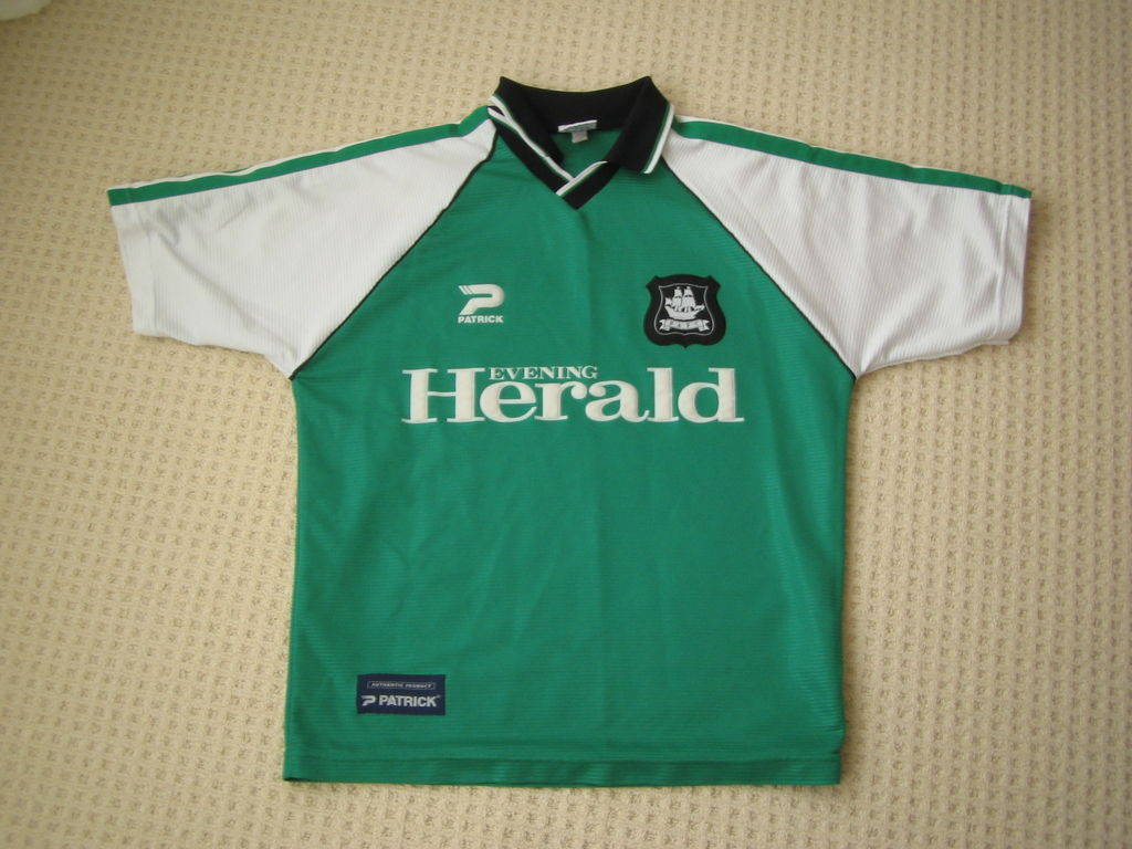 maillot équipe de plymouth argyle fc domicile 1999-2000 pas cher