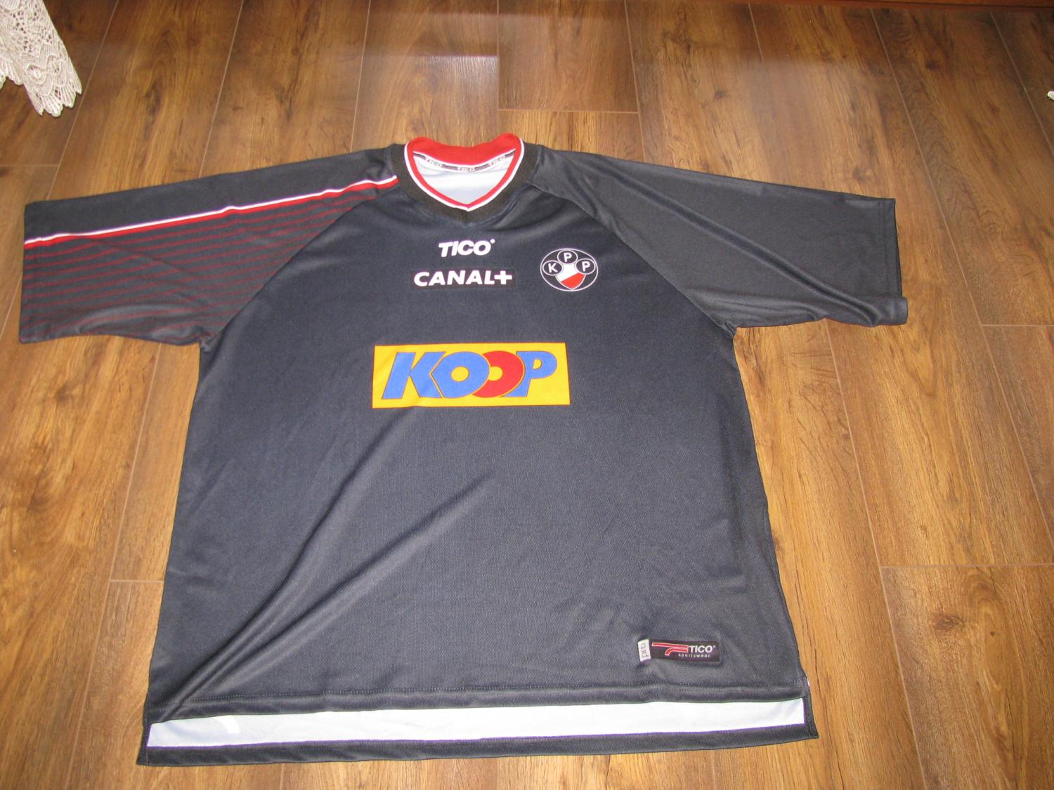 maillot équipe de polonia varsovie domicile 2002-2003 pas cher