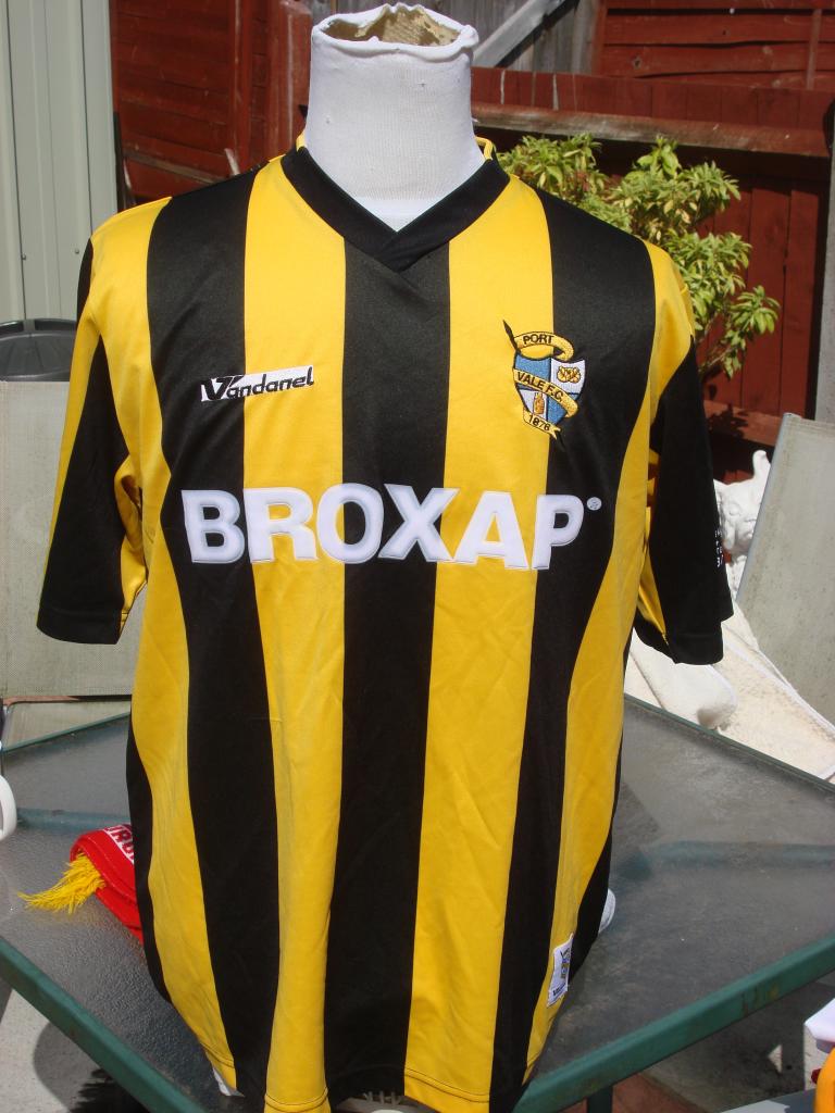 maillot équipe de port vale fc exterieur 2005-2006 pas cher