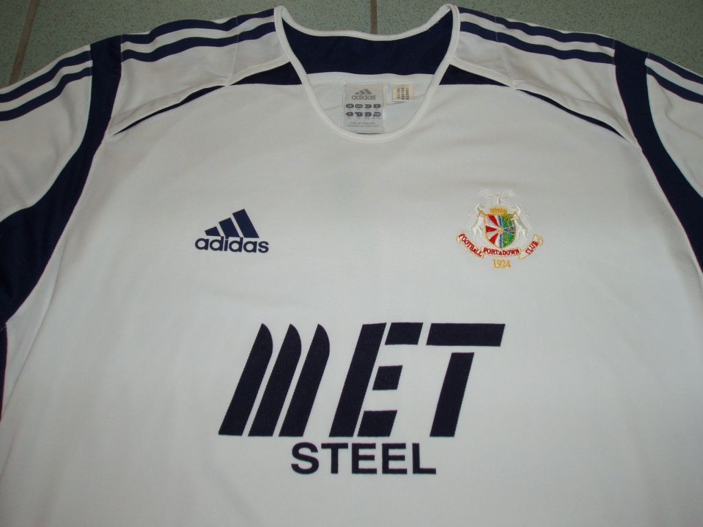 maillot équipe de portadown fc exterieur 2005-2006 rétro maillot équipe de portadown fc exterieur 2005-2006 rétro