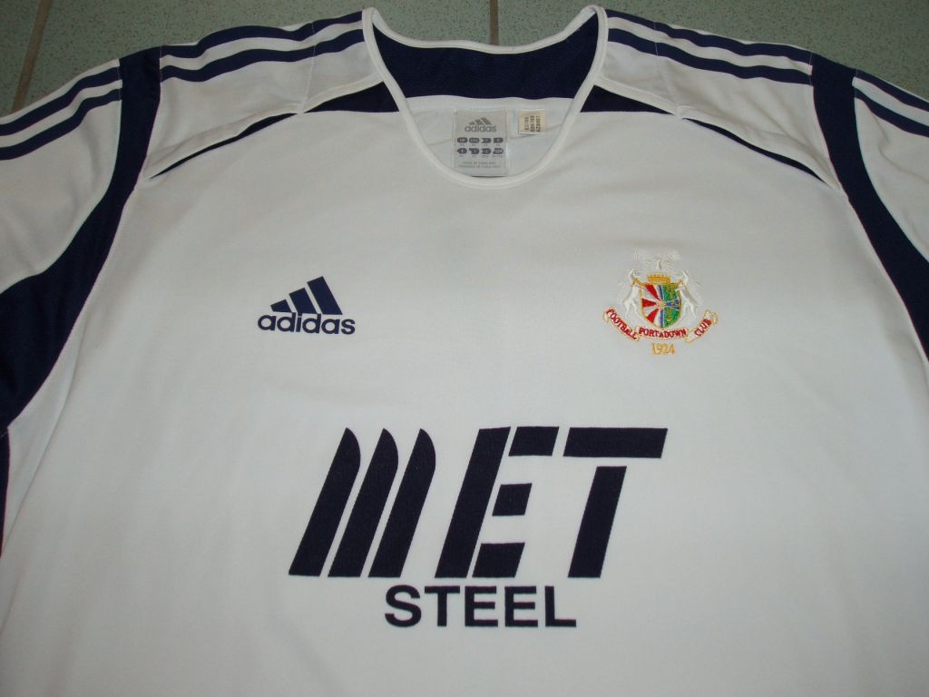 maillot équipe de portadown fc exterieur 2005-2006 rétro