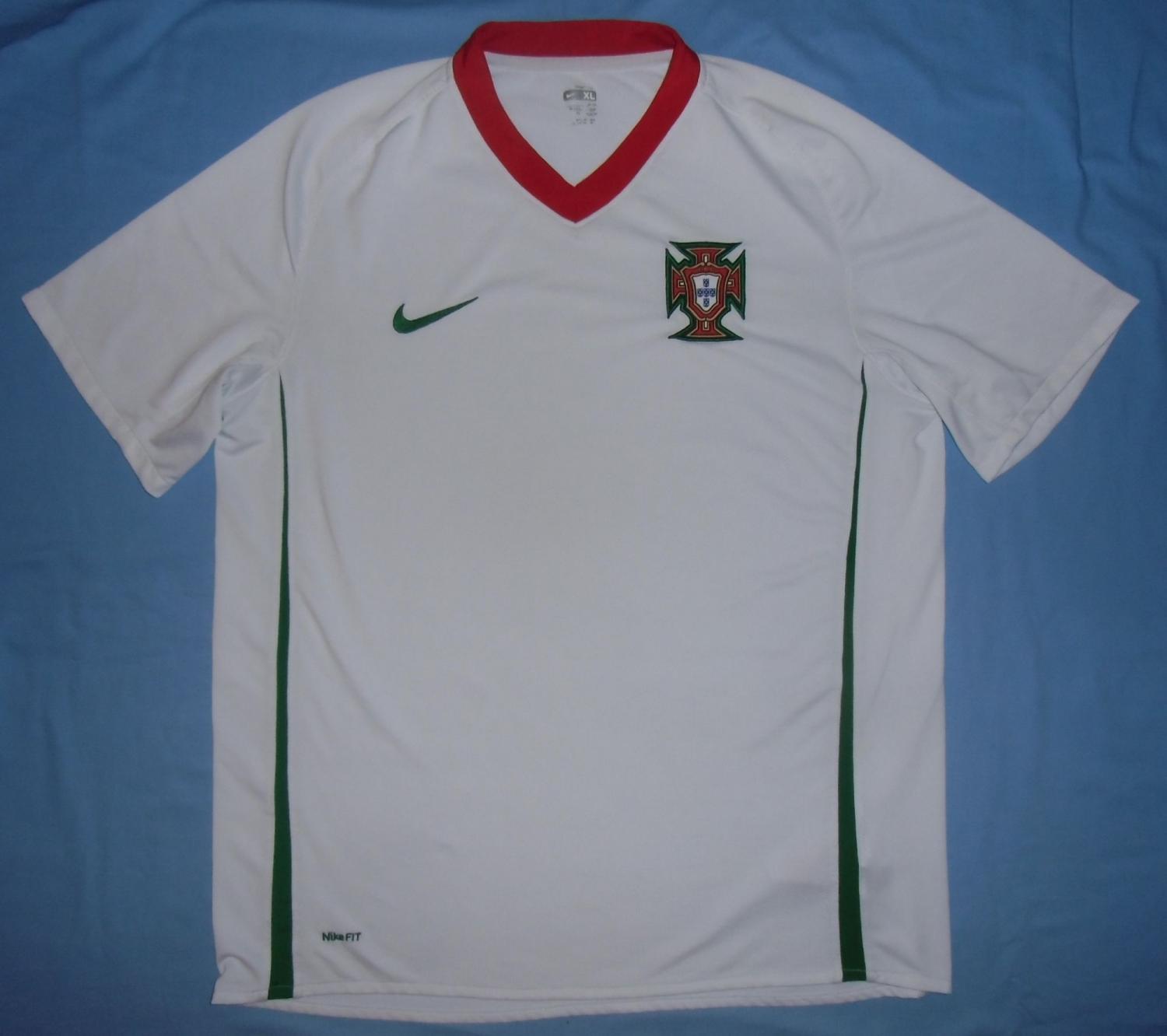 maillot équipe de portugal exterieur 2008-2010 pas cher