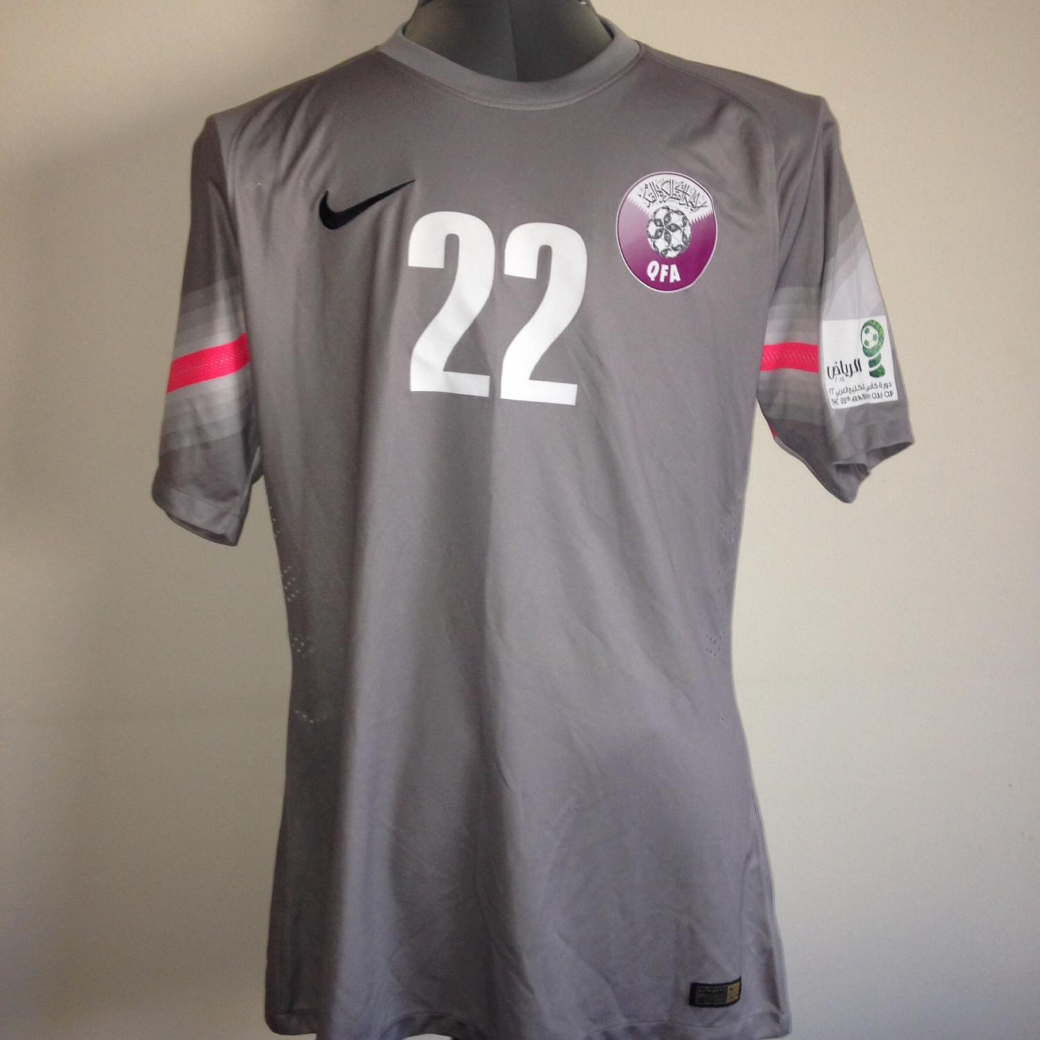 maillot équipe de qatar gardien 2013-2014 rétro