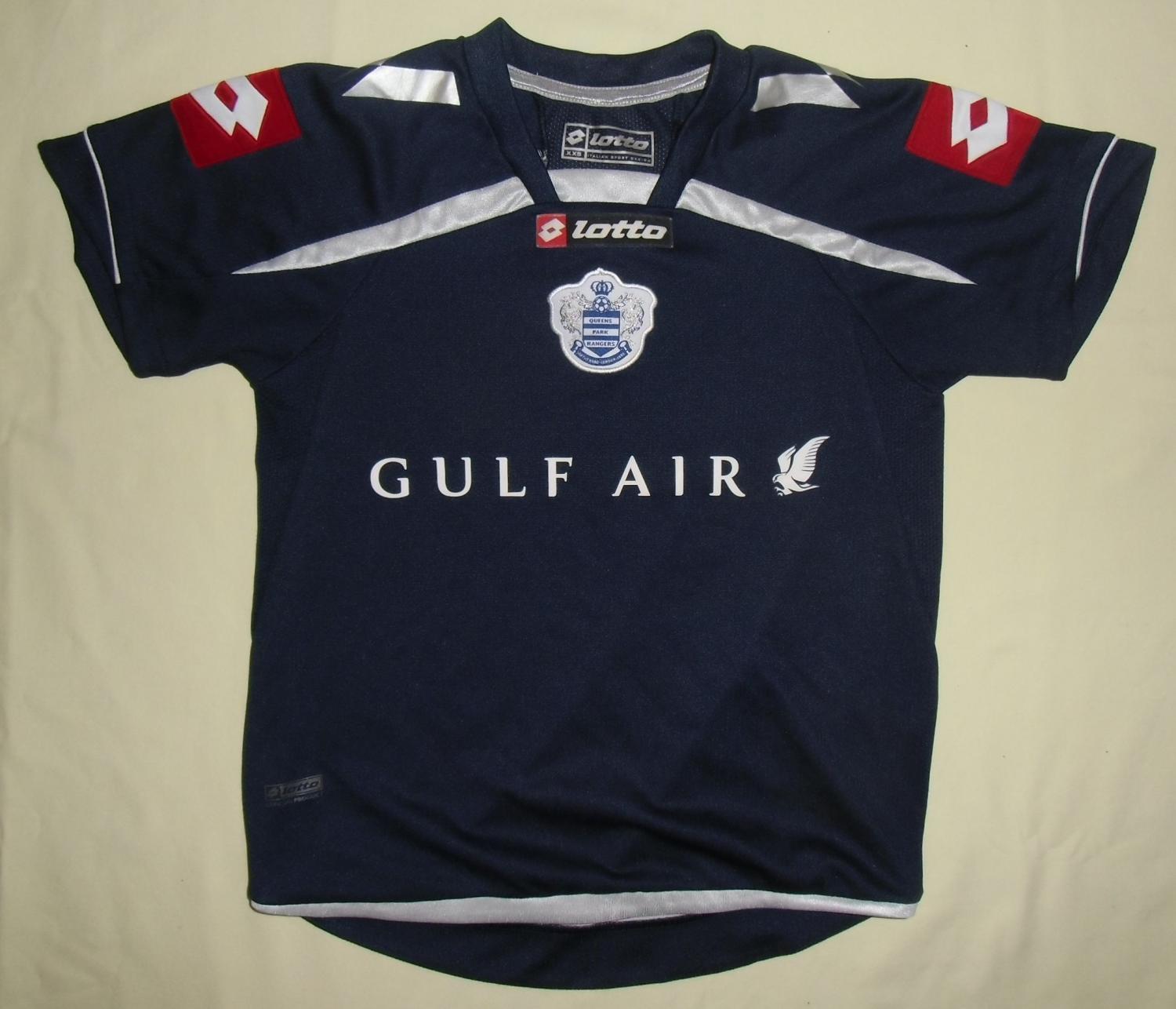 maillot équipe de qpr third 2009-2010 rétro