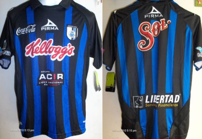 maillot équipe de querétaro fc domicile 2009-2010 rétro