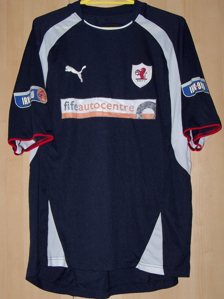 maillot équipe de raith rovers domicile 2007-2008 pas cher