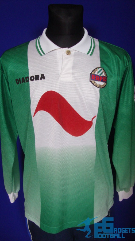 maillot équipe de rapid vienne domicile 1996-1998 pas cher