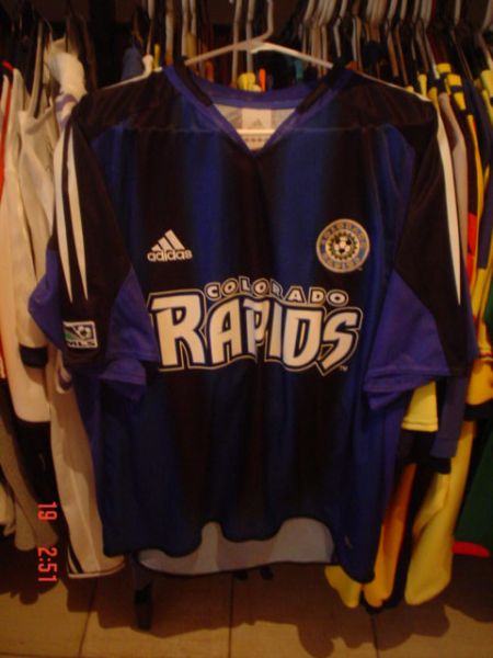 maillot équipe de rapids du colorado domicile 2005 rétro