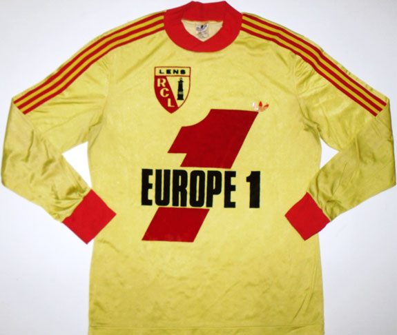 maillot équipe de rc lens domicile 1979-1980 rétro