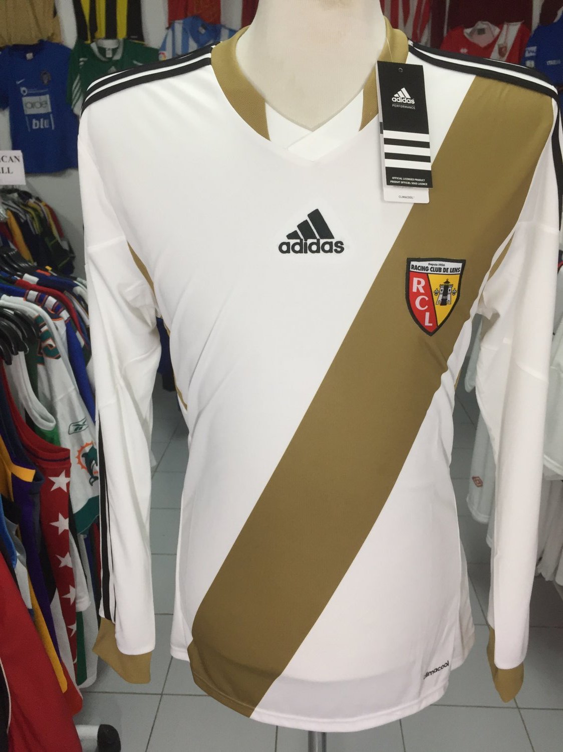 maillot équipe de rc lens exterieur 2013-2014 pas cher