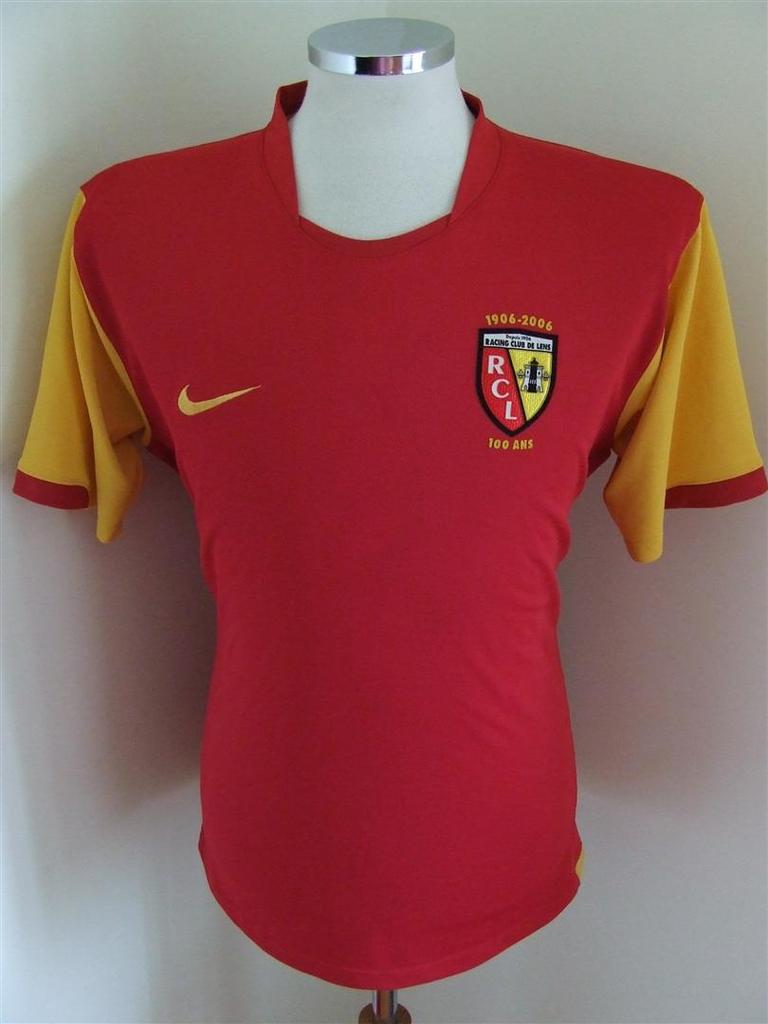 maillot équipe de rc lens particulier 2006-2007 pas cher