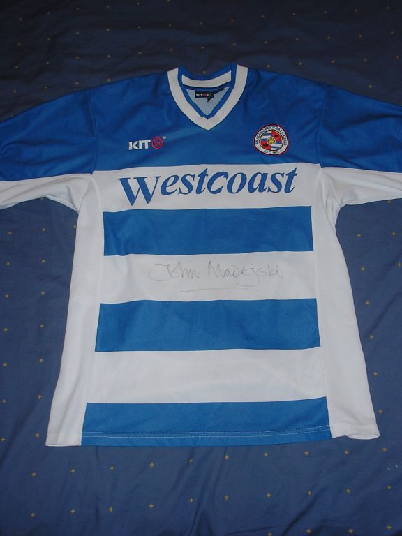 maillot équipe de reading domicile 2001-2003 pas cher