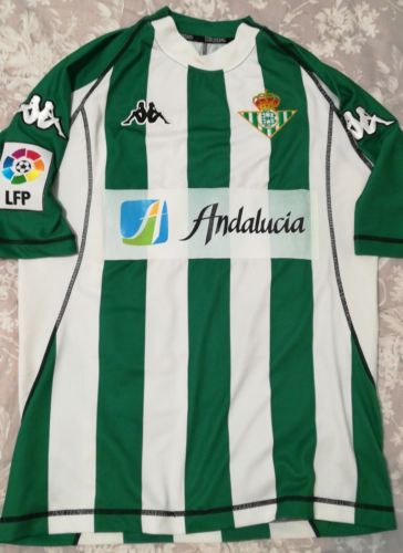 maillot équipe de real betis domicile 2004-2005 pas cher