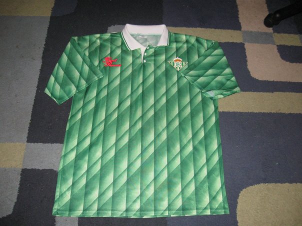maillot équipe de real betis exterieur 1990-1991 pas cher