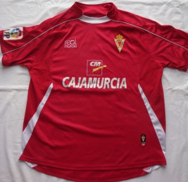 maillot équipe de real murcia domicile 2008-2009 rétro