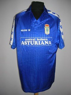 maillot équipe de real oviedo domicile 1993-1994 rétro