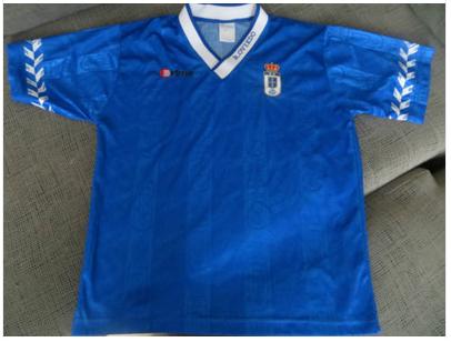 maillot équipe de real oviedo domicile 1998-2000 rétro