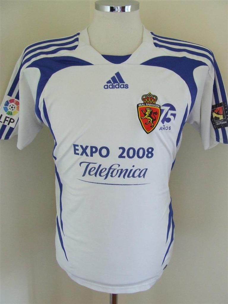maillot équipe de real saragosse domicile 2008-2009 pas cher