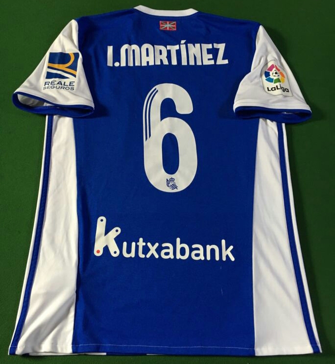 maillot équipe de real sociedad domicile 2016-2017 rétro maillot équipe de real sociedad domicile 2016-2017 rétro