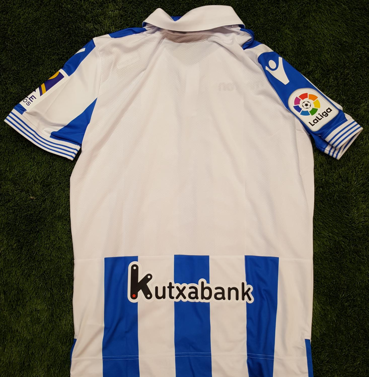 maillot équipe de real sociedad domicile 2018-2019 rétro maillot équipe de real sociedad domicile 2018-2019 rétro