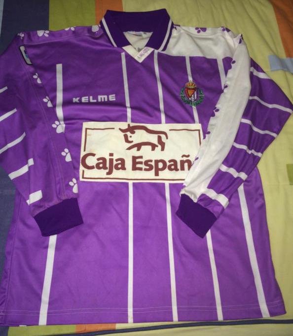 maillot équipe de real valladolid exterieur 1996-1997 rétro