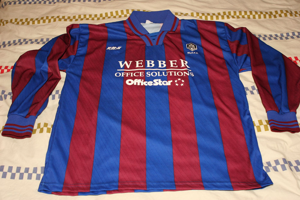 maillot équipe de rhyl fc exterieur 2000-2001 pas cher