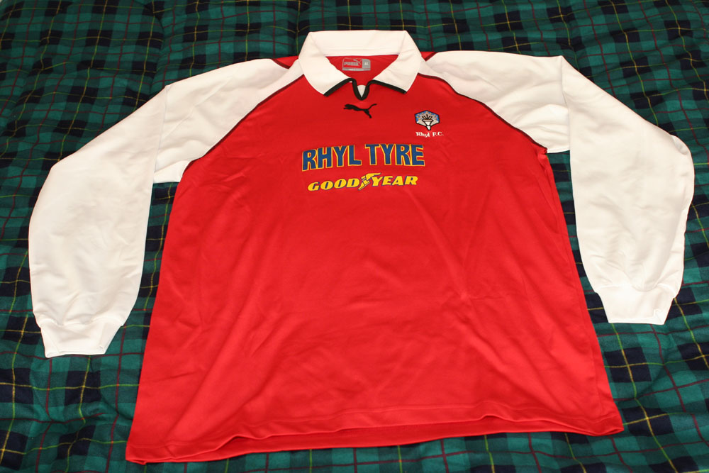 maillot équipe de rhyl fc exterieur 2004-2005 pas cher
