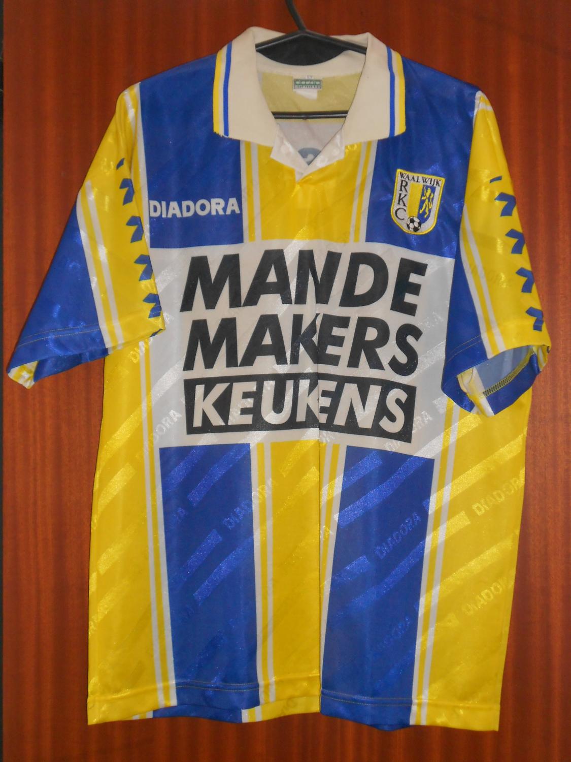 maillot équipe de rkc waalwijk domicile 1995-1997 rétro