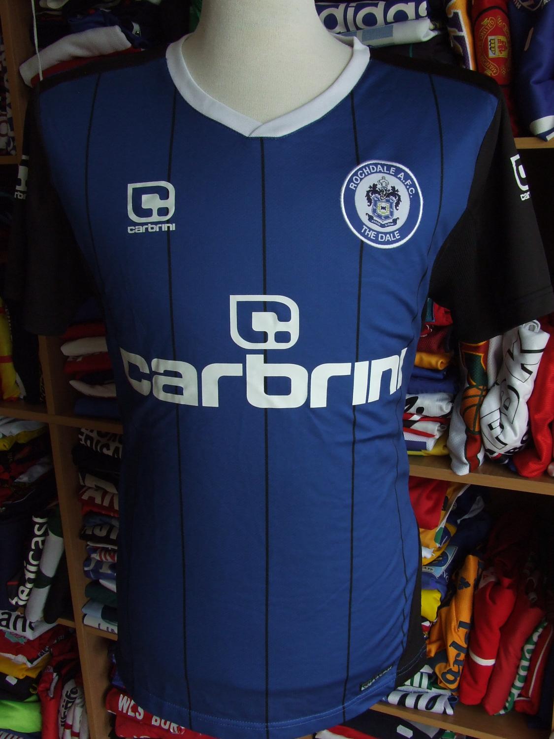 maillot équipe de rochdale afc domicile 2010-2011 rétro